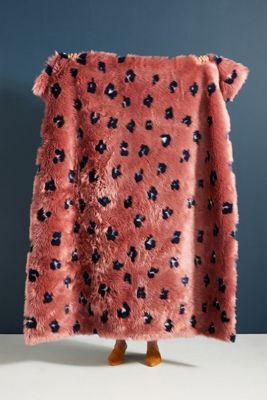 Dalia Faux Fur Throw Blanket
