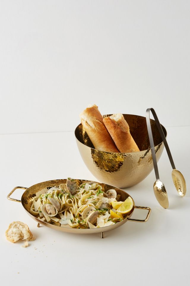 Zumra Serving Bowl & Tongs #2