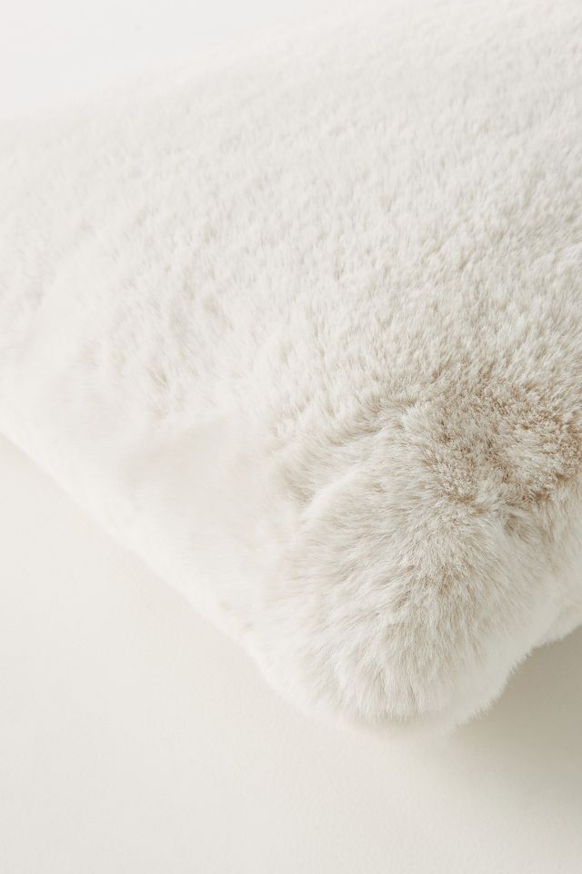 Sophie Faux Fur Pillow | Anthropologie