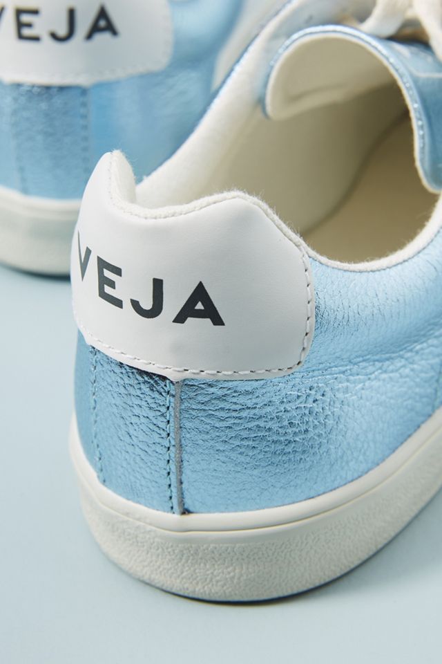 Veja Metallic Blue Sneakers #3