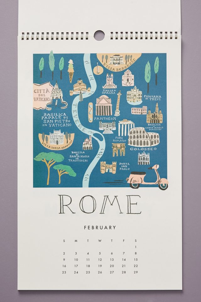 Rifle Paper Co. City Maps 2020 Calendar #1