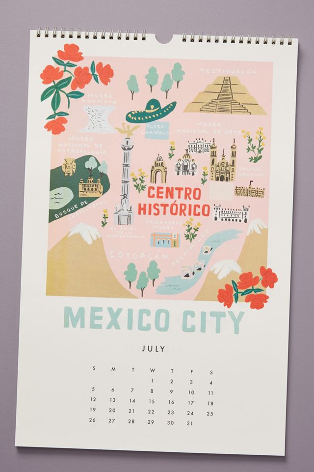 Rifle Paper Co. City Maps 2020 Calendar #2