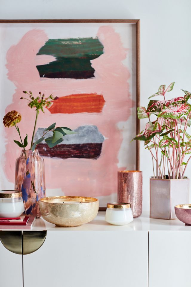 Floral Press Candle #2