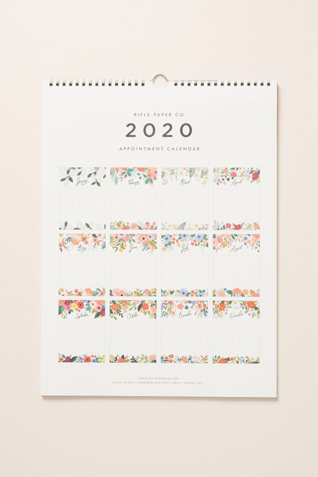 Rifle Paper Co. Garden Blooms 2020 Appointment Calendar #4