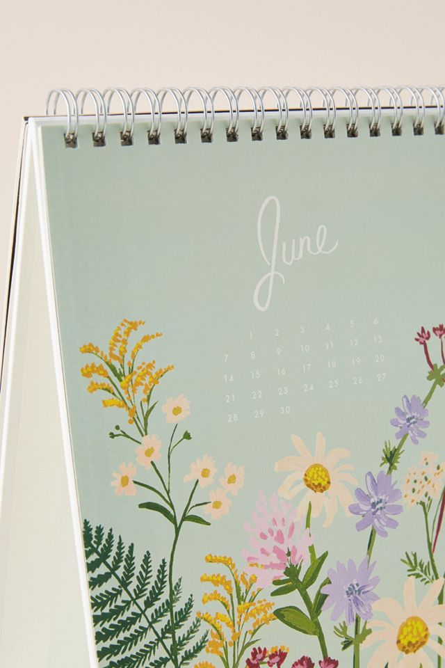 Rifle Paper Co. Wildflower 2020 Desk Calendar #1