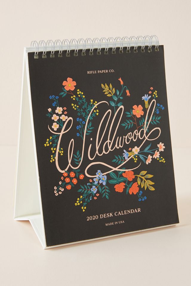 Rifle Paper Co. Wildflower 2020 Desk Calendar