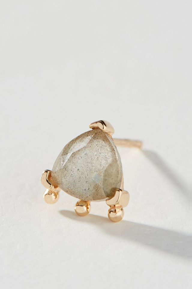 Rhea 14K Gold Vermeil Post Earrings #1