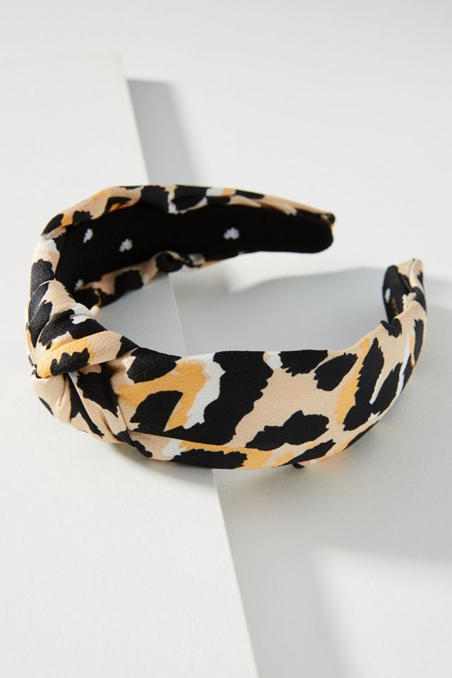 Lele Sadoughi Leopard Headband | Anthropologie display picture 3