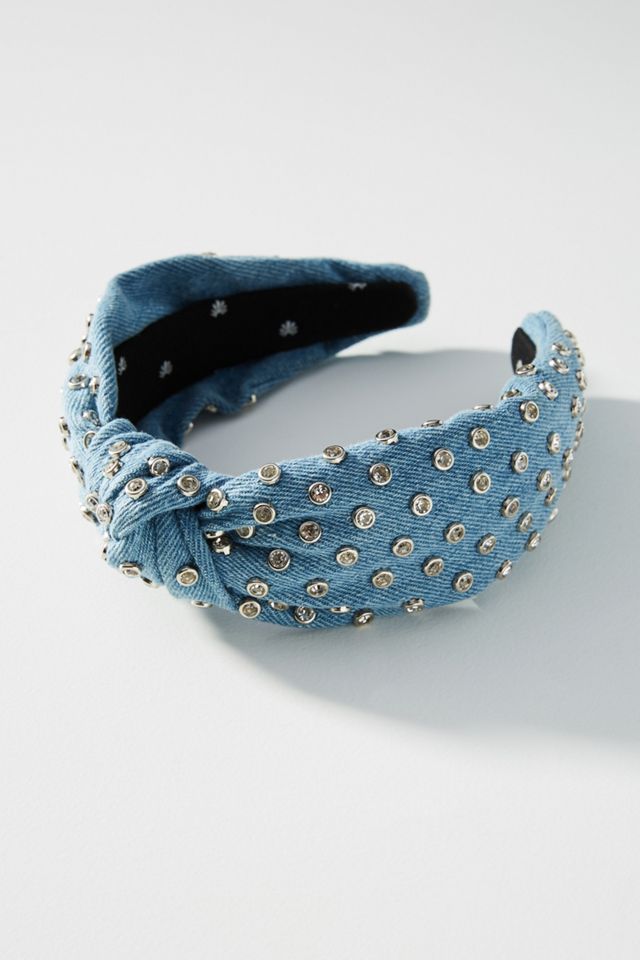 Lele Sadoughi Drew Embellished Headband | Anthropologie display picture 2