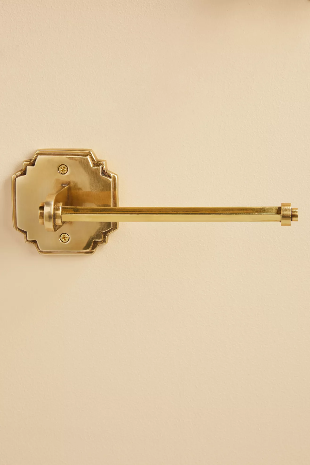 Raina Brass Toilet Paper Holder