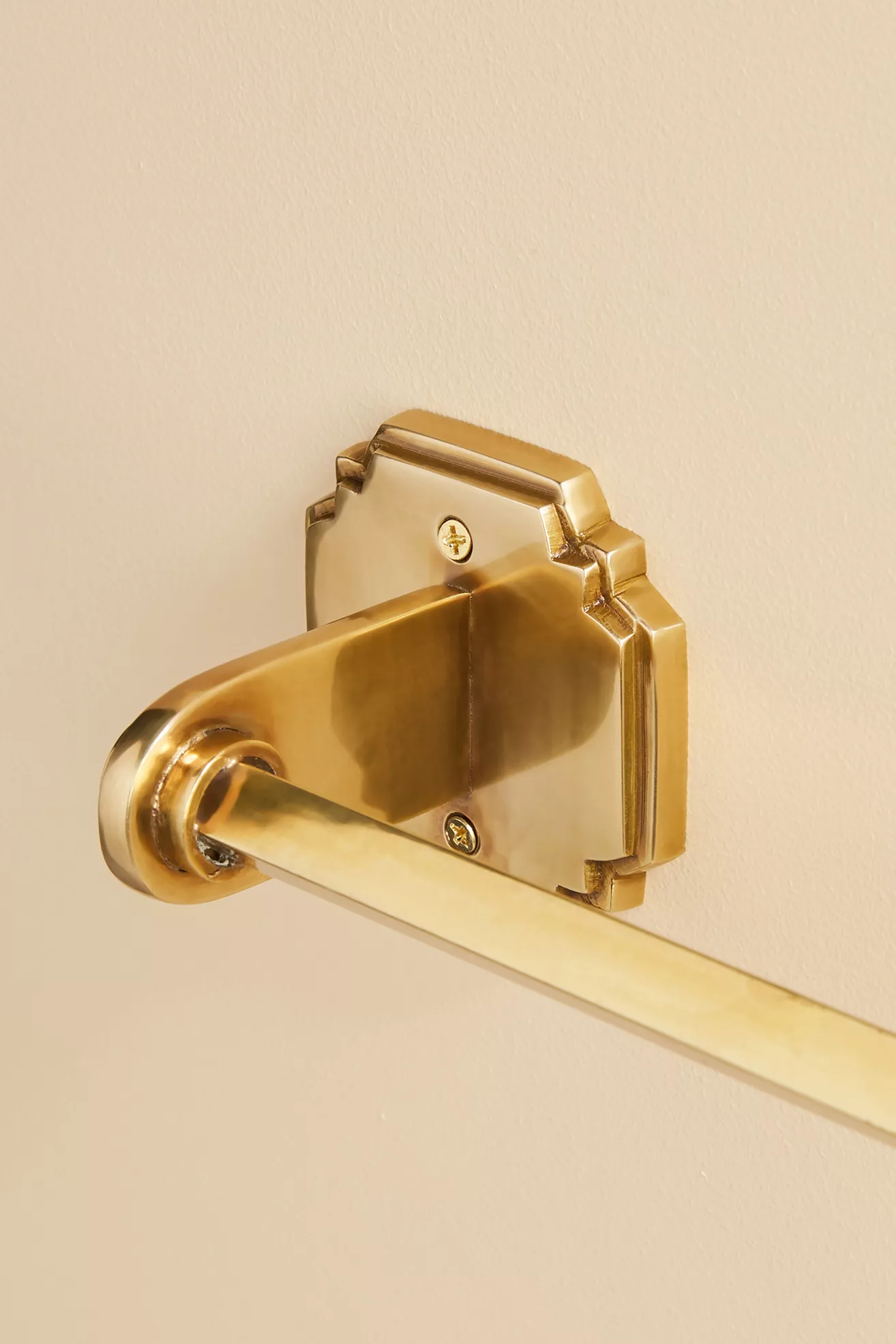 Raina Brass Towel Bar - thumbnail 2