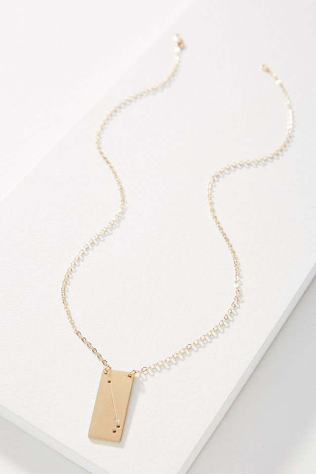 Thatch 14K Gold-Plated Zodiac Pendant Necklace #2
