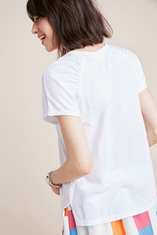 Ruched Raglan Tee #1