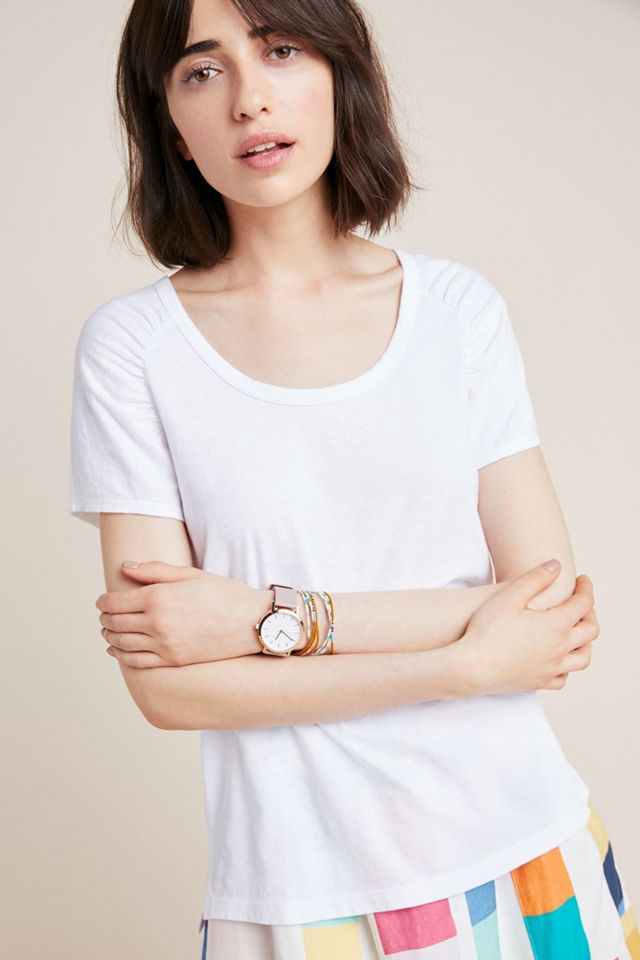 Ruched Raglan Tee #4