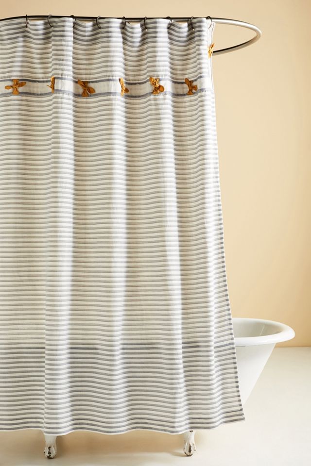 Embellished Carter Shower Curtain