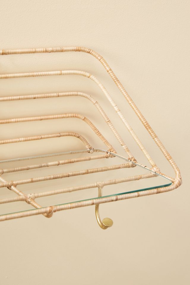 Bella Rattan-Wrapped Shelf #3