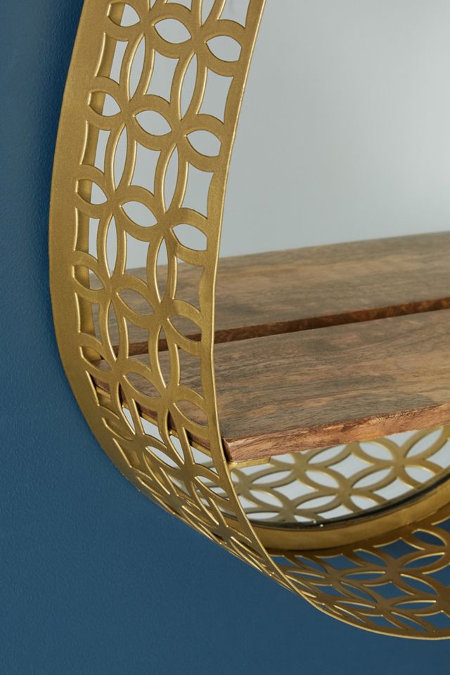 Nessa Mirrored Shelving Unit #2