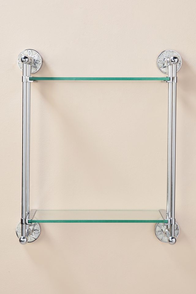 Launis Two-Tier Bathroom Shelf #1