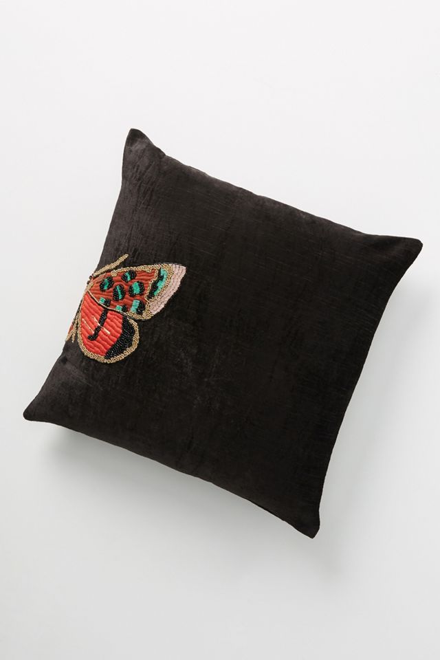 Velvet Embellished Isadora Pillow #2