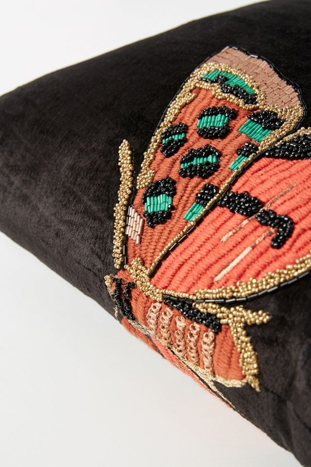 Velvet Embellished Isadora Pillow #3