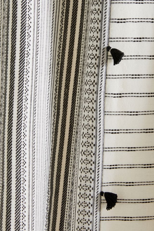 Tasseled Pendana Shower Curtain #1