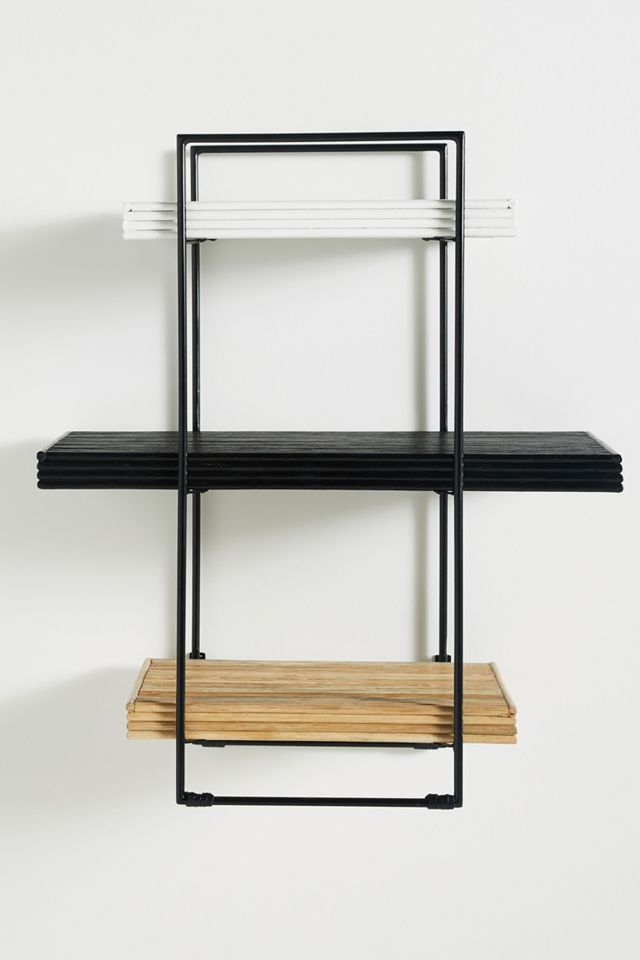 Nell Rattan Shelving Unit #1