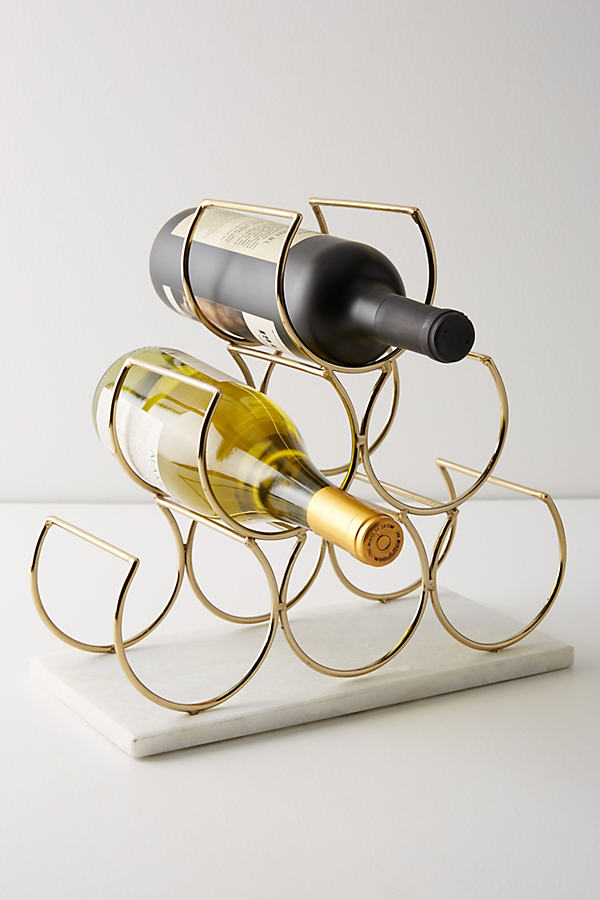 Brass Wine Rack