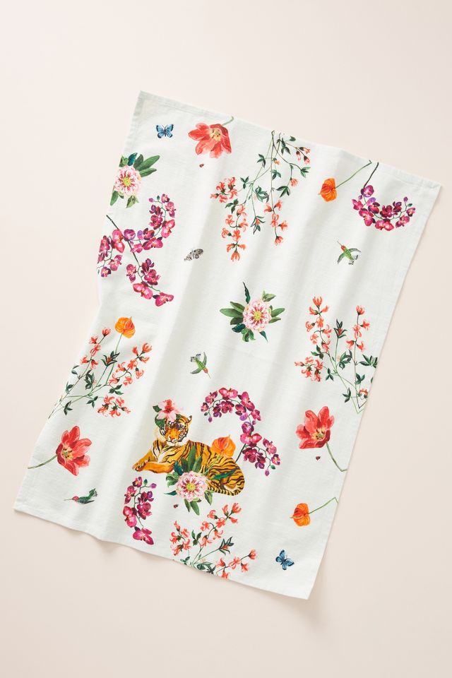 Anthropologie Inspired Dish Towels and Napkins - Thistle Key Lane