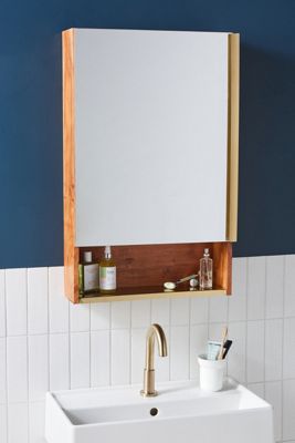 Erma Mirrored Bath Cabinet