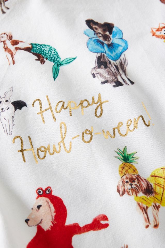 Pauline de Roussy de Sales Howl-Oween Dish Towel #1