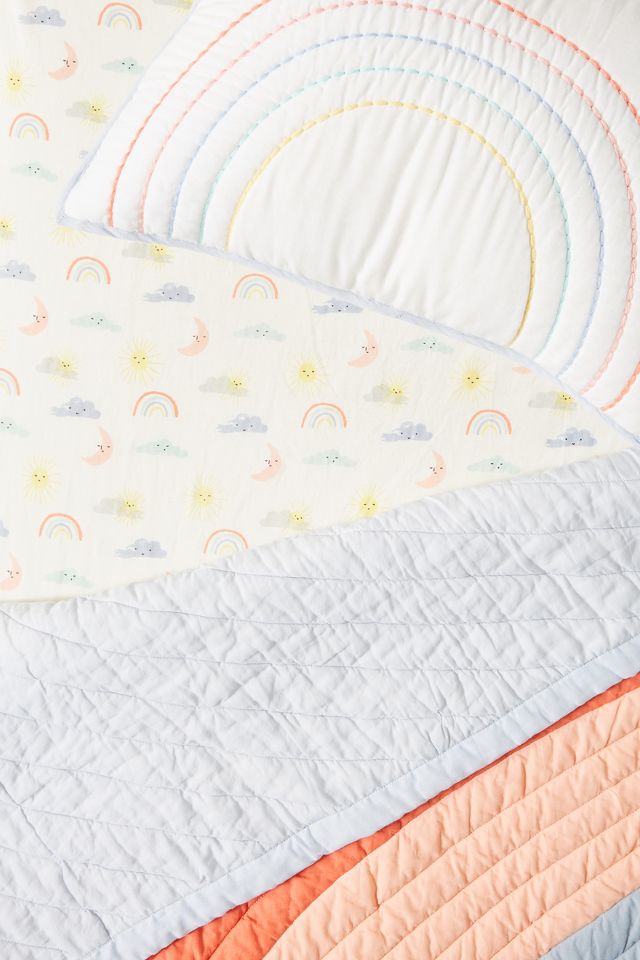 Meri Meri Sunshine Rainbow Crib Sheet