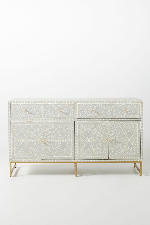 Scroll Vine Inlay Buffet #1