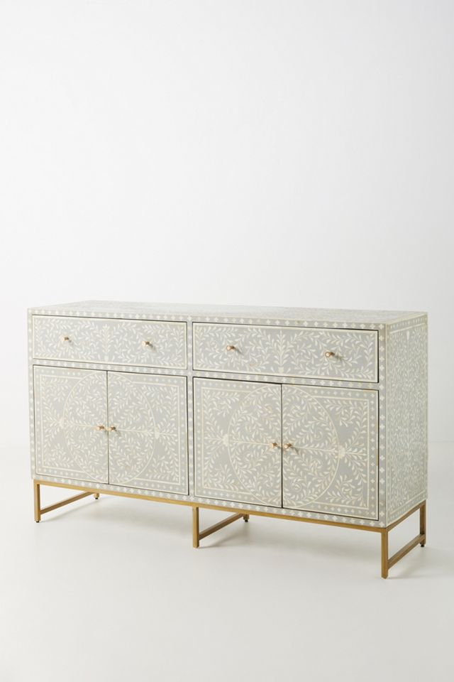 Scroll Vine Inlay Buffet #2