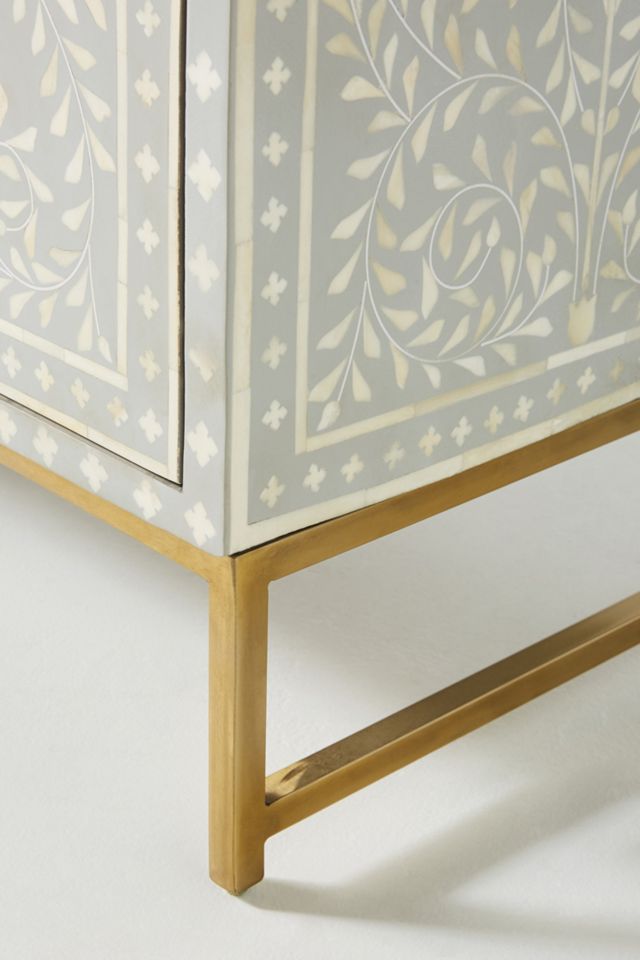 Scroll Vine Inlay Buffet #6