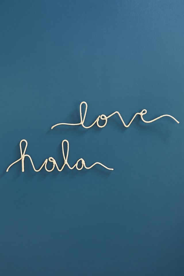 Hola Word Art | AnthroLiving