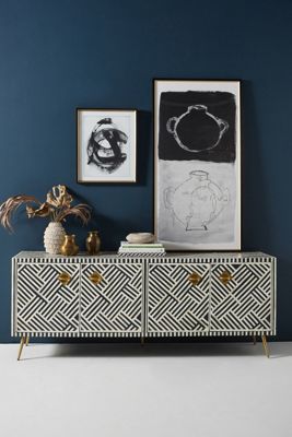 Optical Inlay Media Console