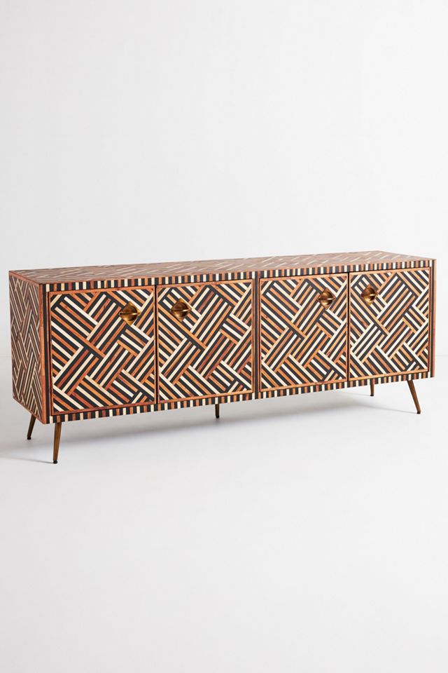 Optical Inlay Media Console #1