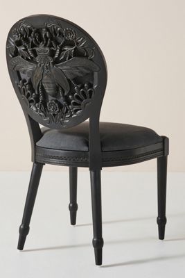 Handcarved Queen Bee Dining Chair