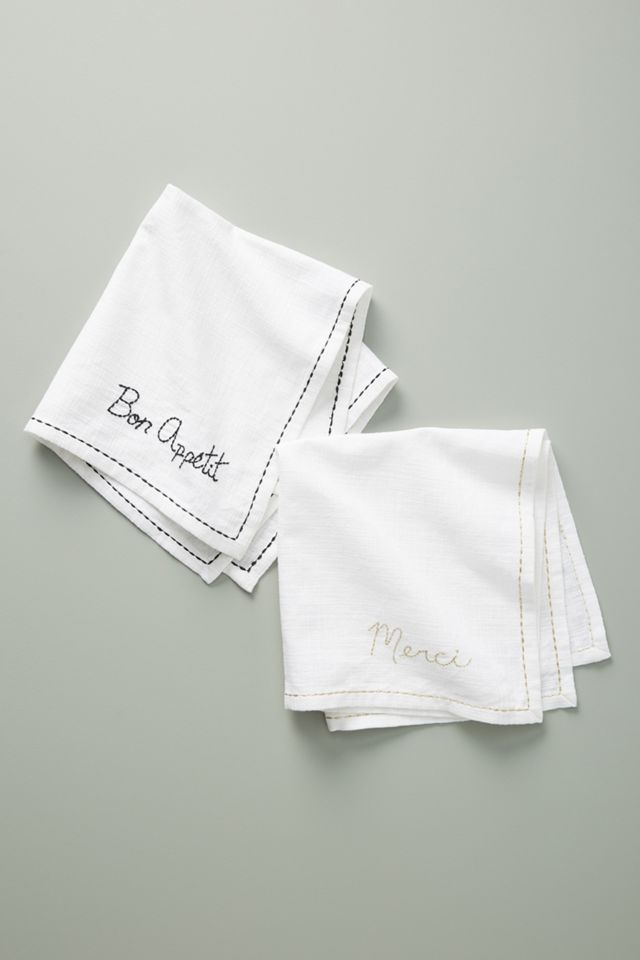 Francais Napkins, Set of 4 #1