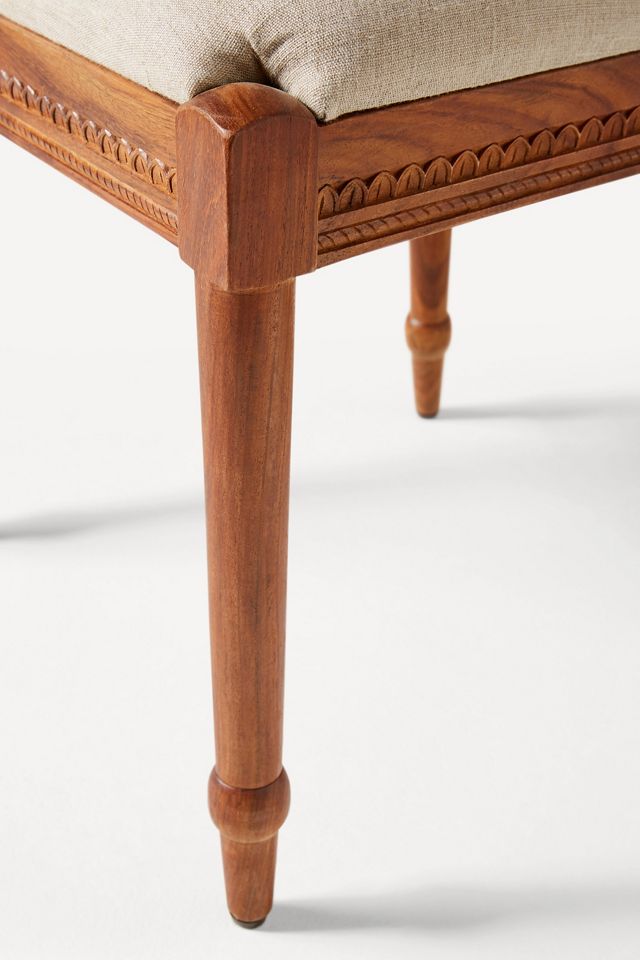 Handcarved Peacock Dining Chair #7