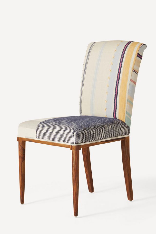 Elza Striped Dining Chair #2