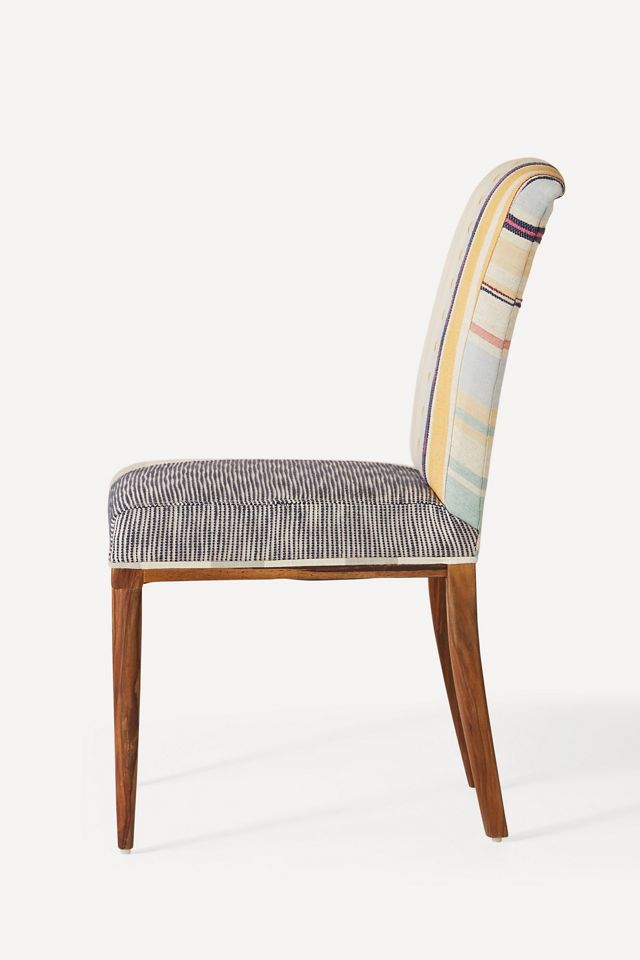 Elza Striped Dining Chair #3