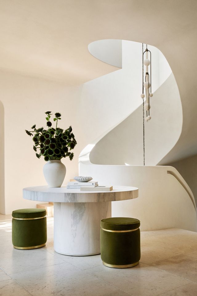 Velvet Stasia Stool #4