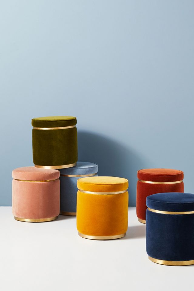 Velvet Stasia Stool #2
