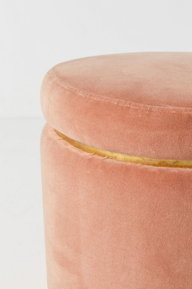 Velvet Stasia Stool #1