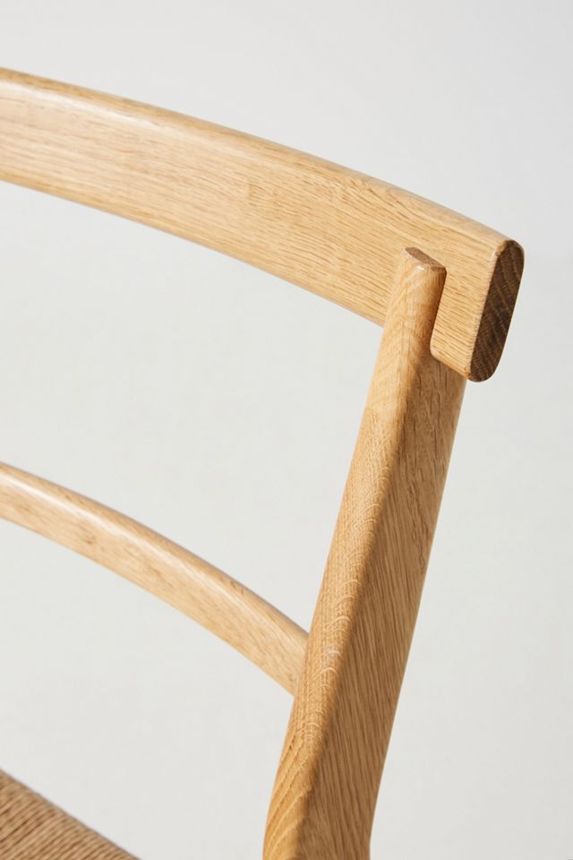 Oak Farmhouse Dining Chair Anthropologie