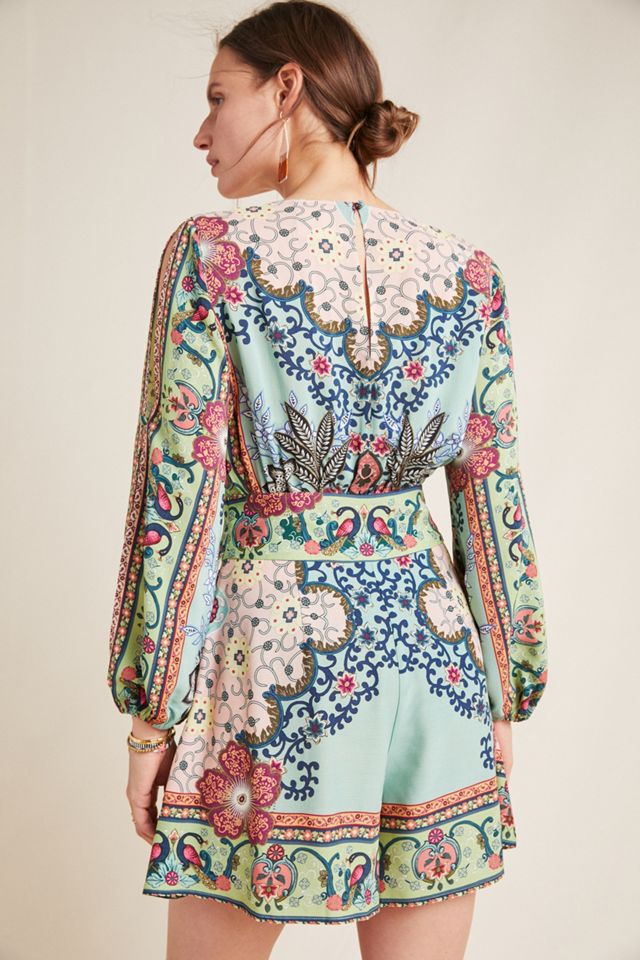 Farm Rio for Anthropologie Caversham Romper #1