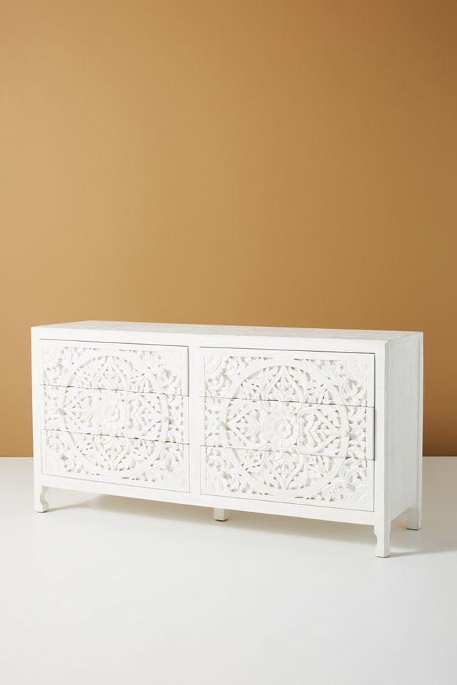 Handcarved Lombok Six-Drawer Dresser #2