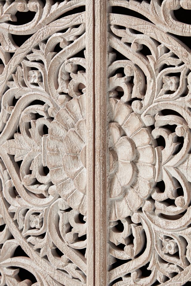 Handcarved Lombok Entryway Cabinet #5