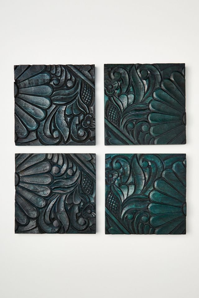 Handcarved Gulliver Entryway Cabinet #7